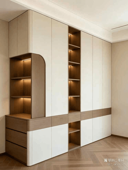 Warm Oak Wardrobe